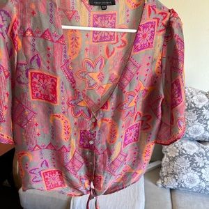 Karma Highway | Gypsy button up blouse